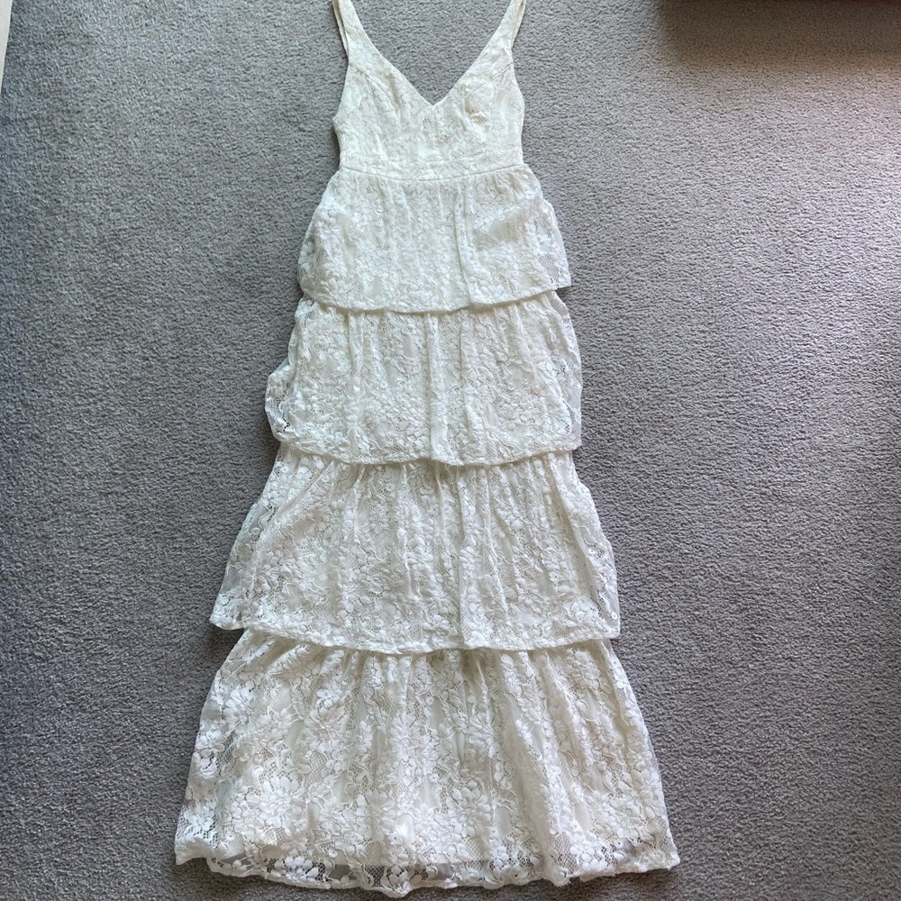 White Lulus Bridal Dress